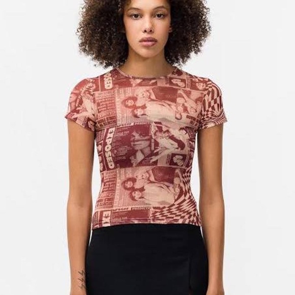 Miaou Mesh Tee - Picture 5 of 10